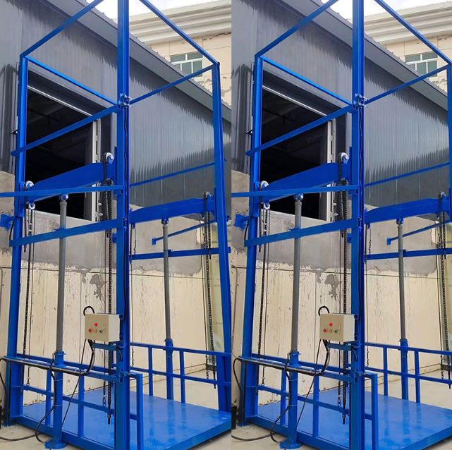 营根镇导轨式升降货梯